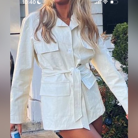 Lioness Crocodile Faux Leather Blazer/Dress - Picture 8 of 8